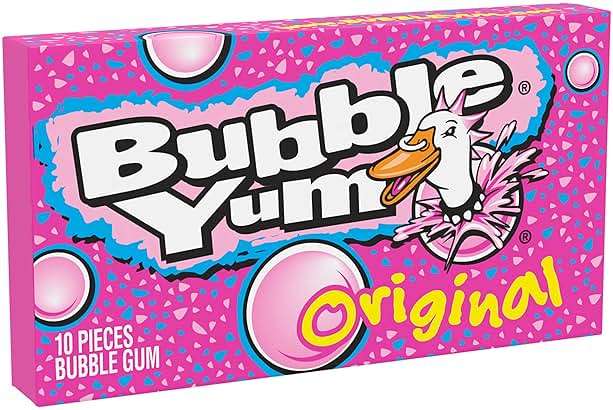 BUBBLE YUM Original Flavor Chewy, Bubble Gum Packs, 2.82 oz (12 Count) - Image 8