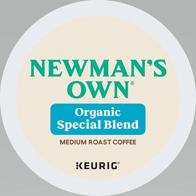 Newman's Own Organics Special Blend Keurig Single-Serve K-Cup Pods, Medium Roast Coffee, 96 Count - Image 5