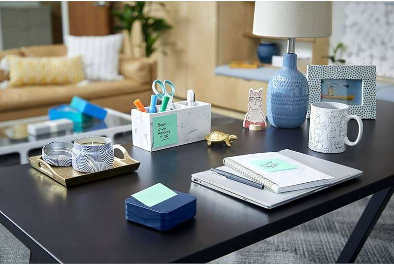 Post-it Pop-up Notes, 18 Sticky Note Pads, 3 x 3 in., School Supplies, Office Products, Accordion Sticky Notes Work with Pop-Up Note Dispenser, Assorted Colors - Image 2