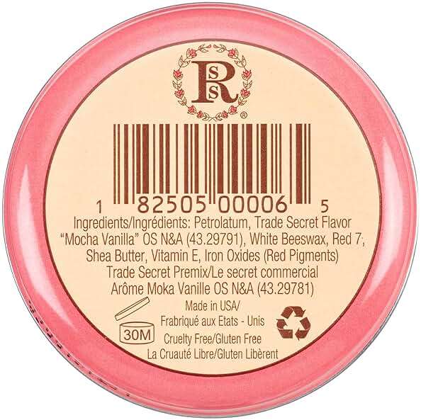Rosebud Lip Balm, Mocha Rose.8 Ounce - Image 3