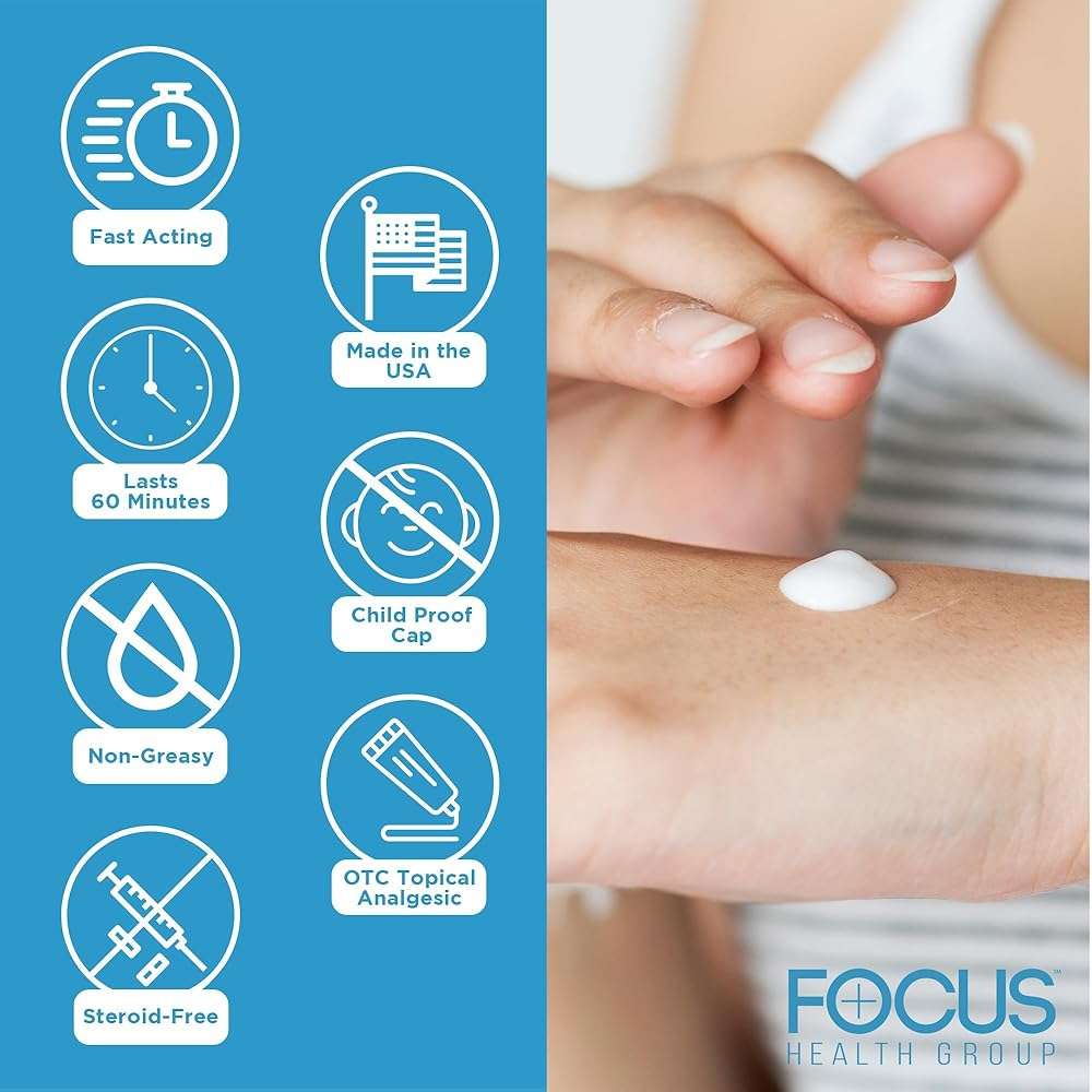 AneCream 4% Lidocaine Cream - Topical Lidocaine Numbing Cream - Over-The-Counter Topical Numbing Cream for Itching, Minor Cuts & Scrapes, Bug Bite & Minor Sunburn (0.5 oz/ 15 g) - Image 4