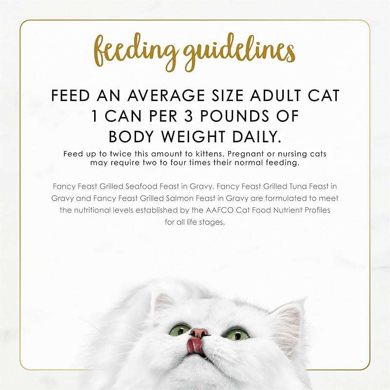 Purina Fancy Feast Grilled Wet Cat Food Seafood Collection in Wet Cat Food Variety Pack - (Pack of 24) 3 oz. Cans - Image 9