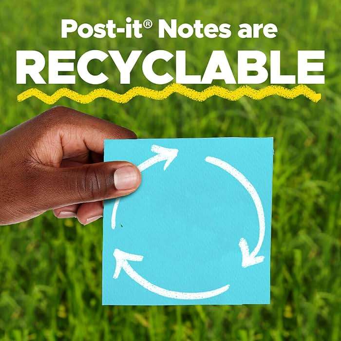 Post-it Super Sticky Dispenser Pop-up Notes, 10 Sticky Note Pads, 3 x 3 in., 2X the Sticking Power, School Supplies and Office Products, Use with Post-it Note Dispensers, Canary Yellow - Image 9