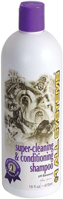 #1 All Systems Super Cleaning and Conditioning Pet Shampoo, 16-Ounce - Image 1