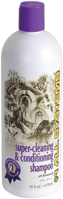 #1 All Systems Super Cleaning and Conditioning Pet Shampoo, 16-Ounce - Product Image