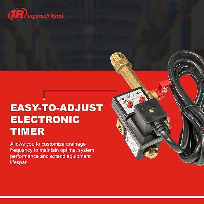 Ingersoll Rand Edv200 1/4npt 110/120v Electronic Drain Valve - Image 3