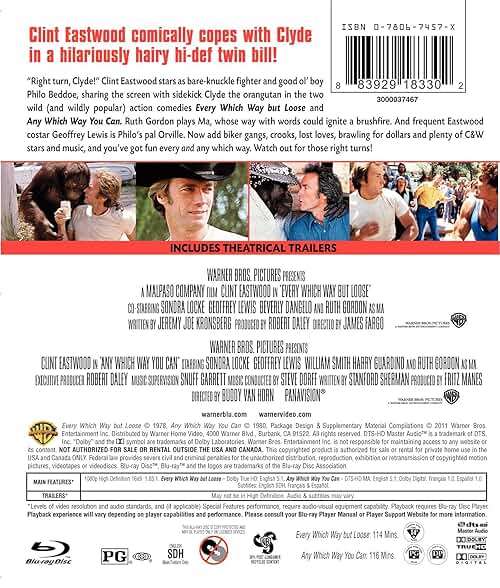Any Which Way You Can/Every Which Way But Loose (BD) (DBFE) - Image 3