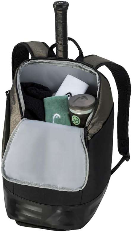 HEAD Pro X 28L Thyme/Black Tennis Backpack - Image 4