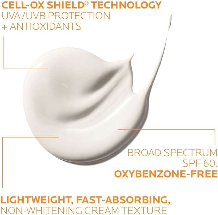 La Roche-Posay Anthelios Melt-In Milk Sunscreen SPF 60, Sunscreen For Body & Face, Broad Spectrum SPF + Antioxidants, Oil Free, Lightweight & Fast Absorbing, Oxybenzone Free - Image 2