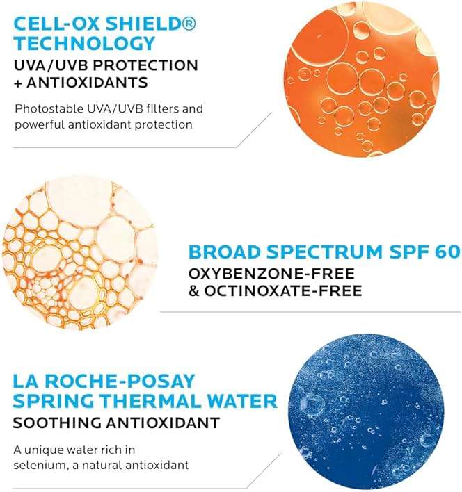La Roche-Posay Anthelios Melt-In Milk Sunscreen SPF 60, Sunscreen For Body & Face, Broad Spectrum SPF + Antioxidants, Oil Free, Lightweight & Fast Absorbing, Oxybenzone Free - Image 3