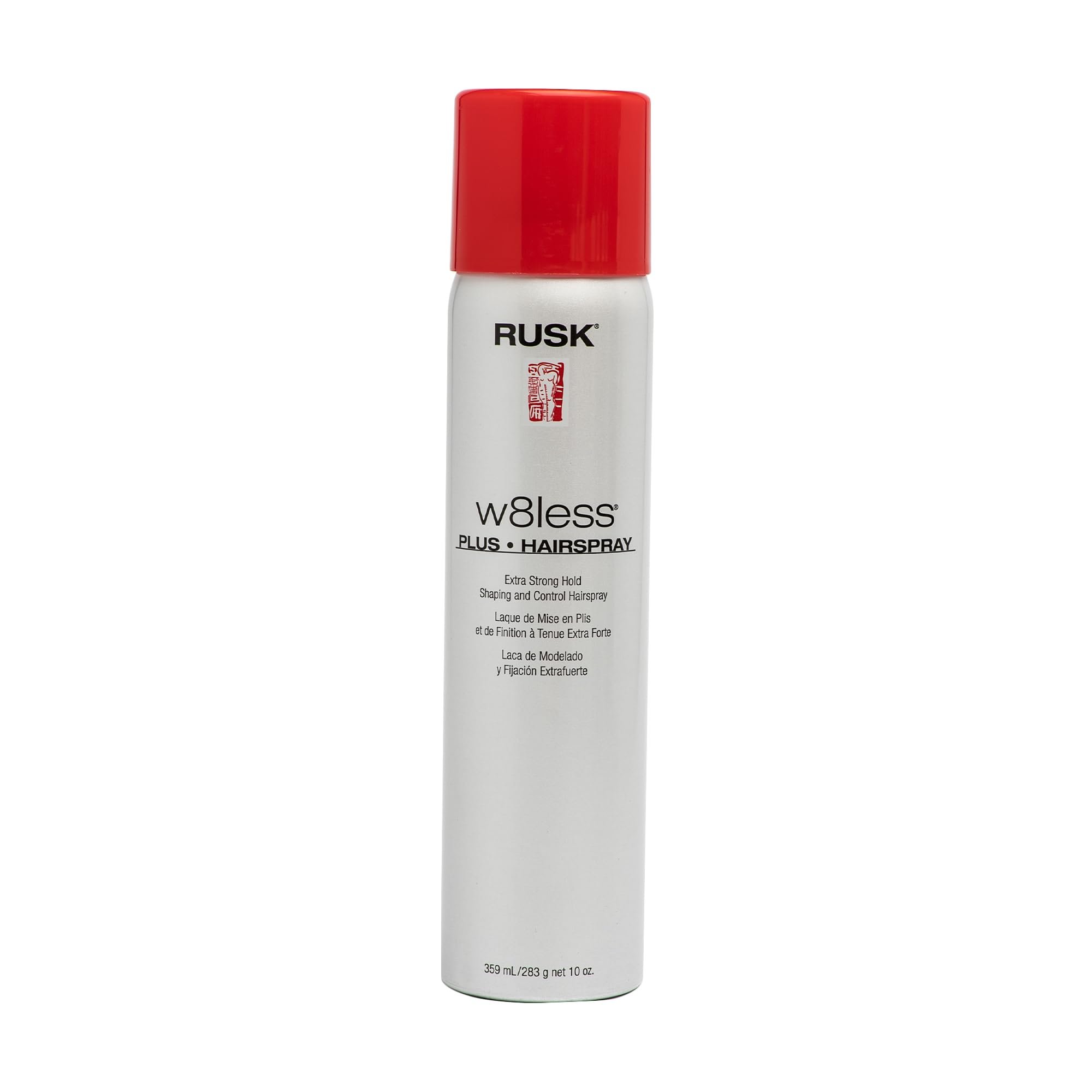 RUSK W8less Plus Extra Strong Hairspray 10 Fl Oz - Product Image