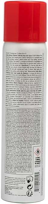 RUSK W8less Plus Extra Strong Hairspray 10 Fl Oz - Image 2