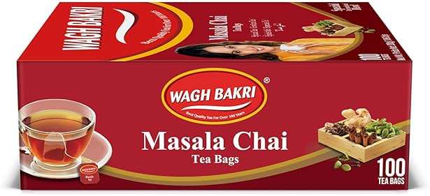 Wagh Bakri Chai Tea Bags, 100 Tea bags of Special International Blend, 200 grams - Image 3