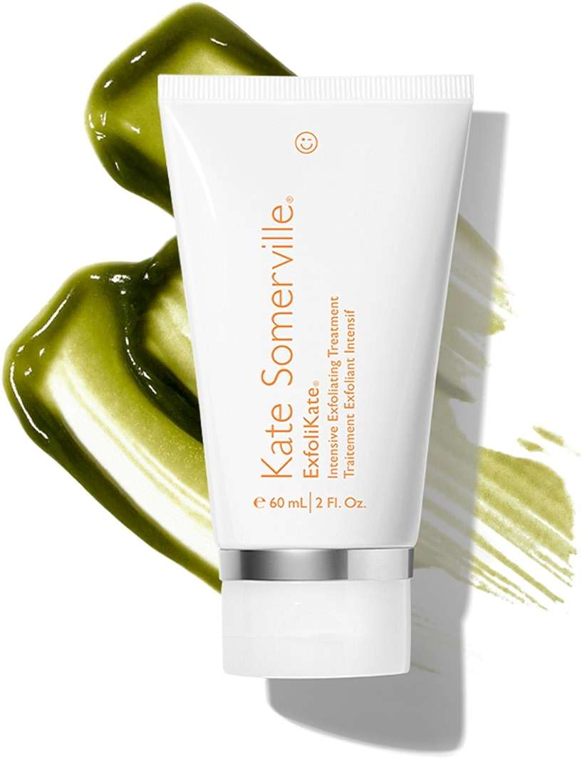 Kate Somerville ExfoliKate Intensive Exfoliating Treatment – Salicylic Acid and Lactic Acid Super Facial Scrub Improves Texture and Pores, 2 Fl Oz - Image 1
