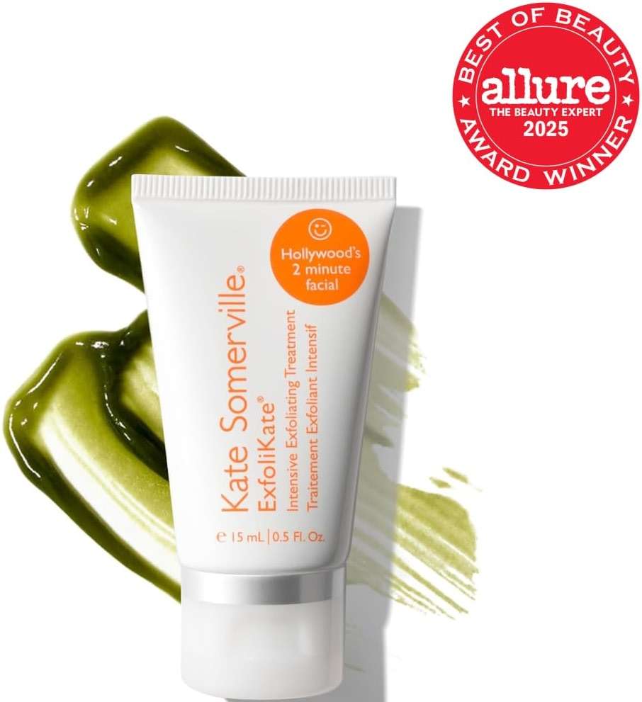 Kate Somerville ExfoliKate Intensive Exfoliating Treatment – Salicylic Acid and Lactic Acid Super Facial Scrub Improves Texture and Pores, 2 Fl Oz - Image 2