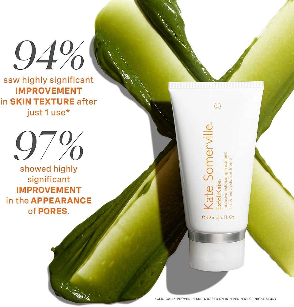 Kate Somerville ExfoliKate Intensive Exfoliating Treatment – Salicylic Acid and Lactic Acid Super Facial Scrub Improves Texture and Pores, 2 Fl Oz - Image 4