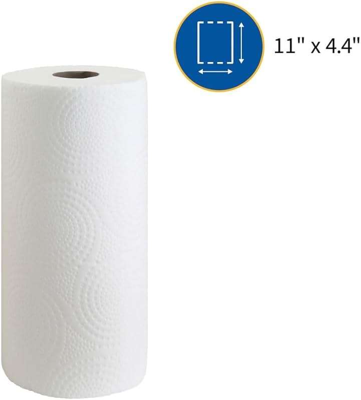 Genuine Joe-GJO24080 2-Ply Household Roll Paper Towels (Pack of 30) - WHITE - Image 5