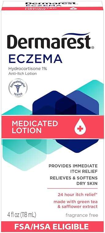 Dermarest Eczema Medicated Lotion, 4 fl oz (Pack of 1) - Image 1