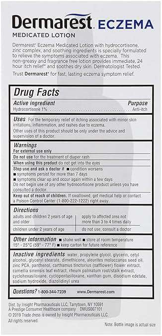 Dermarest Eczema Medicated Lotion, 4 fl oz (Pack of 1) - Image 7