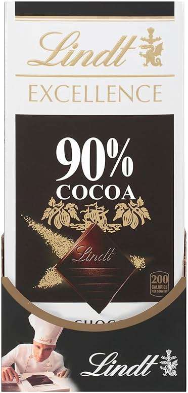 Lindt EXCELLENCE 90% Cocoa Dark Chocolate Bar, Dark Chocolate Candy, 3.5 oz. (12 Pack) - Image 12