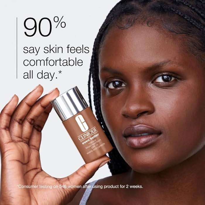 Clinique Even Better Makeup Liquid Foundation SPF 15 With Vitamin C For Dry + Oily Combination Skin Types | Medium Coverage + Natural Finish | Evens Skin Tone + Reduces Dark Spots - Image 3