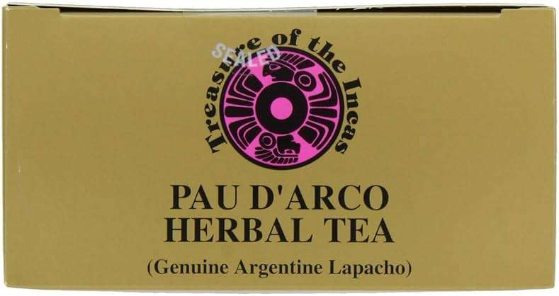 Hobe Labs Treasure of The Incas PAU D'Arco Herbal Tea - 54 Tea Bags - Image 4