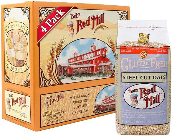 Bob's Red Mill Gluten Free Steel Cut Oats, 24 Oz (4 Pack) - Image 1