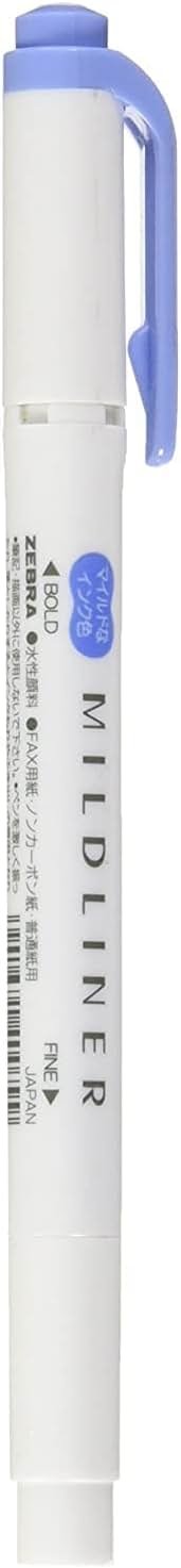 Zebra Highlighter Mildliner, Mild Dark Blue (WKT7-MDB) - Product Image