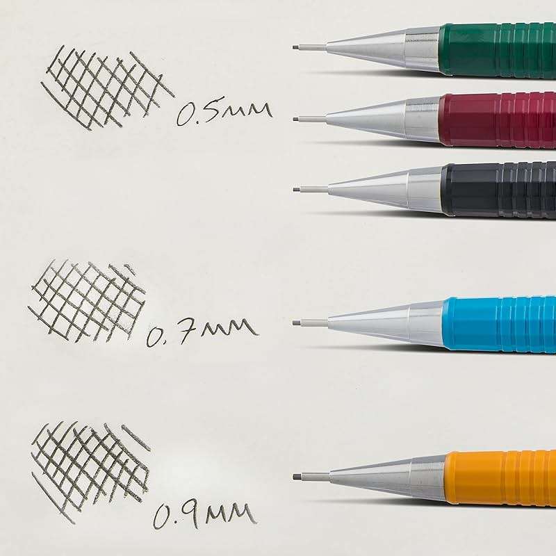 Pentel Sharp Automatic Pencil, (0.7mm), Blue Barrels, Pack of 2 (P207BP2-K6) - Image 7