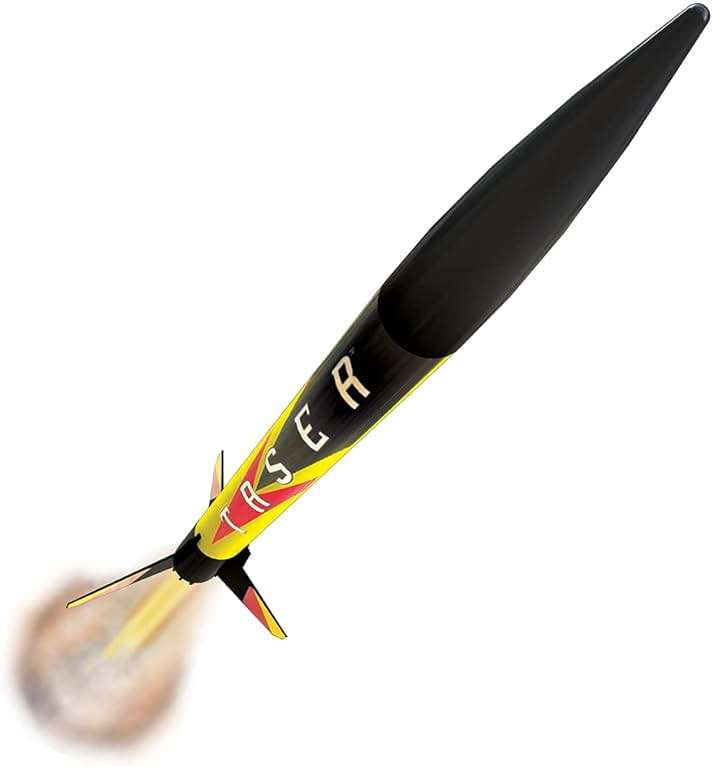 Estes 1491 Taser Rocket Launch Set, Beginner Flying-Rocket-Model Building Kit for Ages 10+, Includes Launch Pad System - Image 3