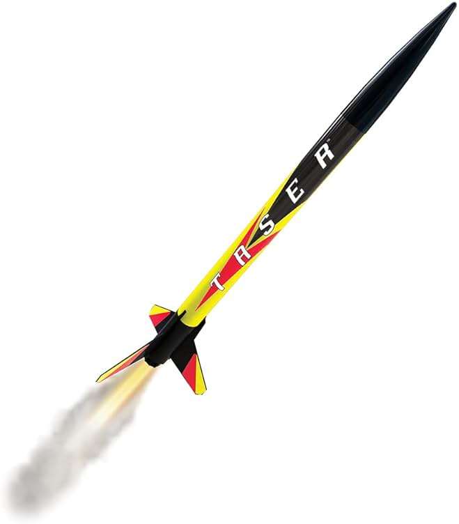 Estes 1491 Taser Rocket Launch Set, Beginner Flying-Rocket-Model Building Kit for Ages 10+, Includes Launch Pad System - Image 6