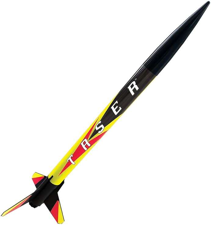 Estes 1491 Taser Rocket Launch Set, Beginner Flying-Rocket-Model Building Kit for Ages 10+, Includes Launch Pad System - Image 7
