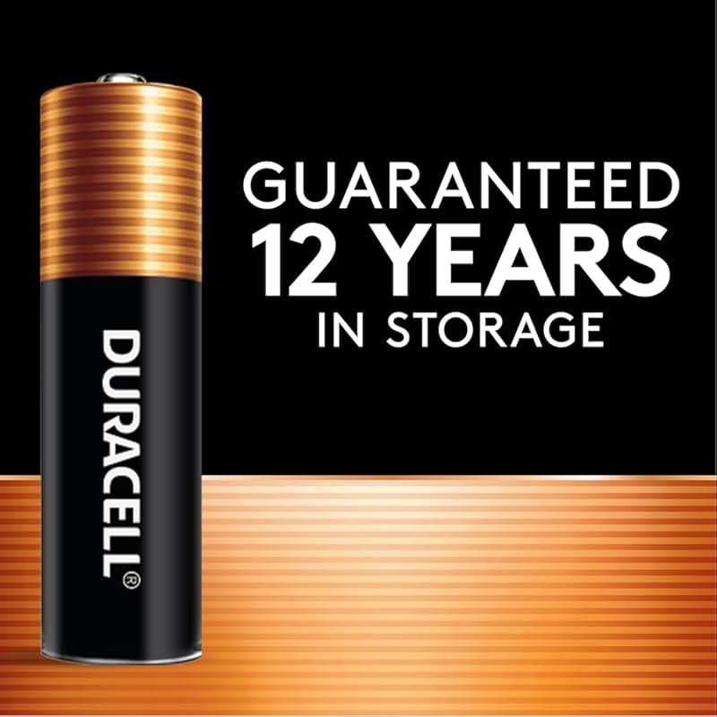 Duracell Coppertop Double AA Batteries with Power Boost Ingredients, 2 Count (Pack of 1) Long-lasting Alkaline Double AA Battery for Household and Office Devices - Image 6