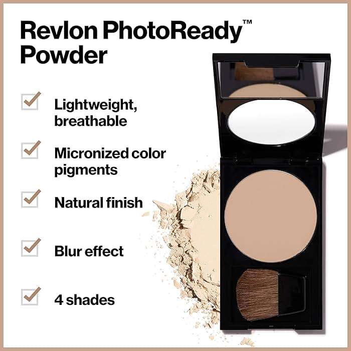 Revlon PhotoReady Blurring Face Powder, Longwear, Flawless Finish, Packaging May Vary, 001 Translucent - Image 2