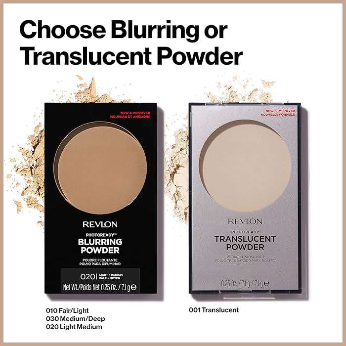Revlon PhotoReady Blurring Face Powder, Longwear, Flawless Finish, Packaging May Vary, 001 Translucent - Image 6