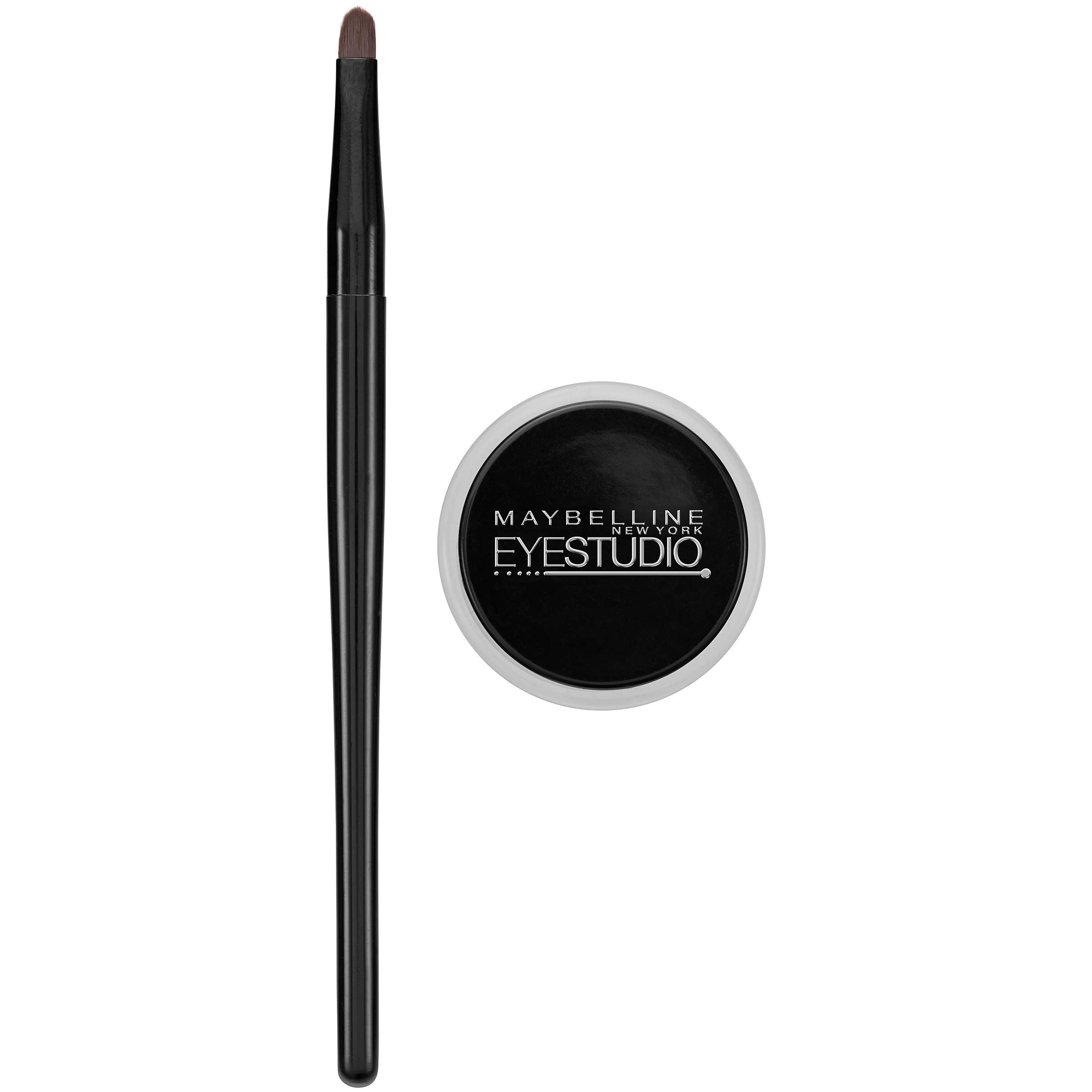 Maybelline New York Makeup Eyestudio Lasting Drama Gel Eye Liner, Blackest Black, Waterproof, 0.106 Ounce,Pack of 1 - Product Image