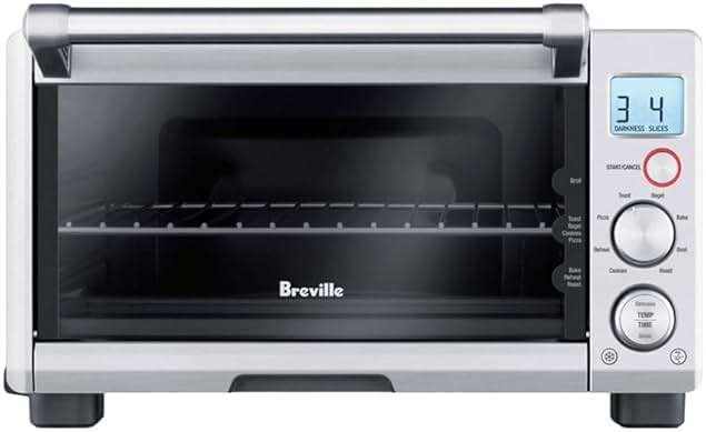 Breville BOV650XL Compact Smart Oven and Countertop Toaster, Small, Brushed Stainless Steel - Image 1