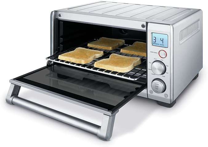 Breville BOV650XL Compact Smart Oven and Countertop Toaster, Small, Brushed Stainless Steel - Image 3