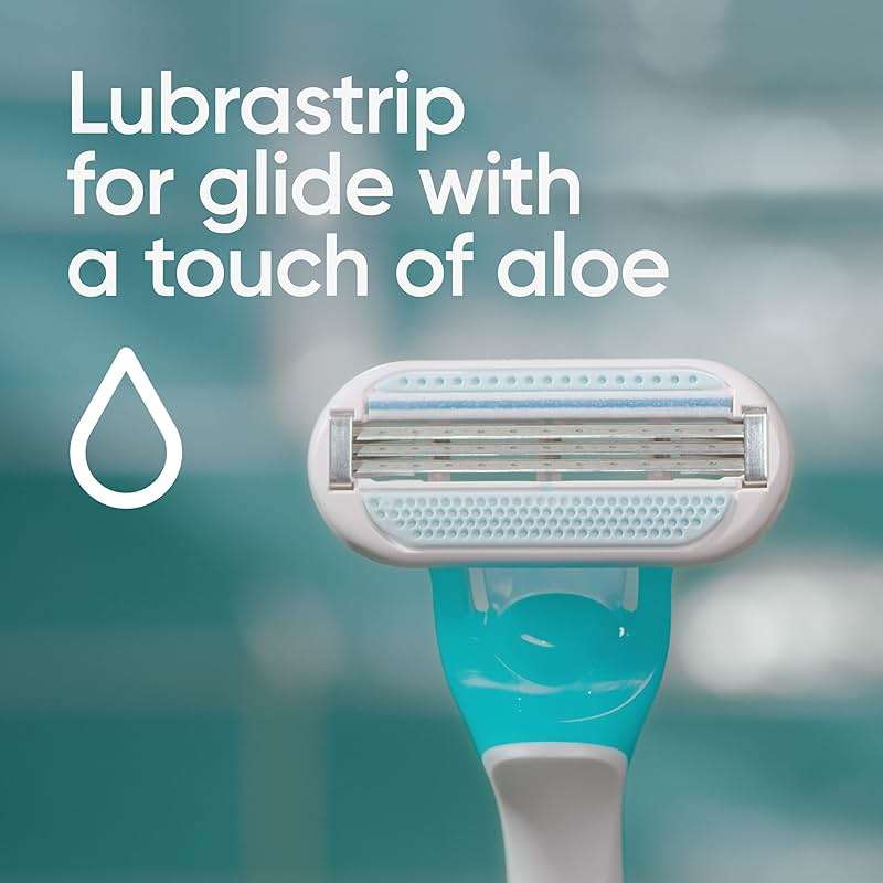 Gillette Venus Tropical Women's Disposable Razor, 3 Count - Image 6