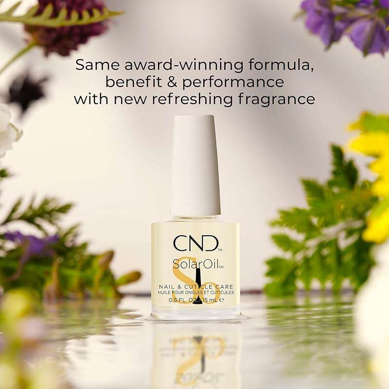 CND SolarOil Cuticle Oil, Natural Blend Of Jojoba, Vitamin E, Rice Bran and Sweet Almond Oils, Moisturizes and Conditions Skin (Packaging May Vary) - Image 3