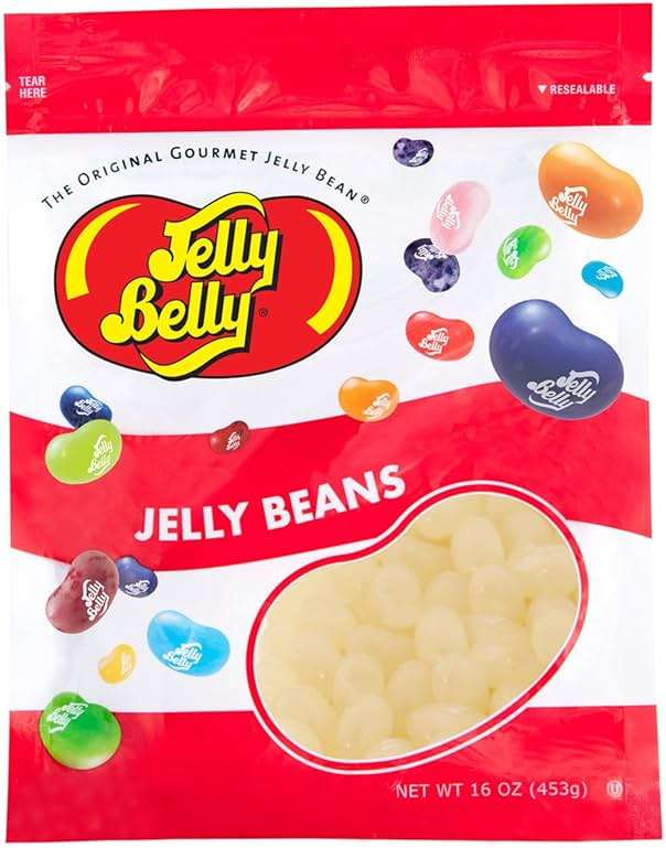 Jelly Belly A&W Cream Soda Jelly Beans - 1 Pound (16 Ounces) Resealable Bag - Genuine, Official, Straight from the Source - Image 1