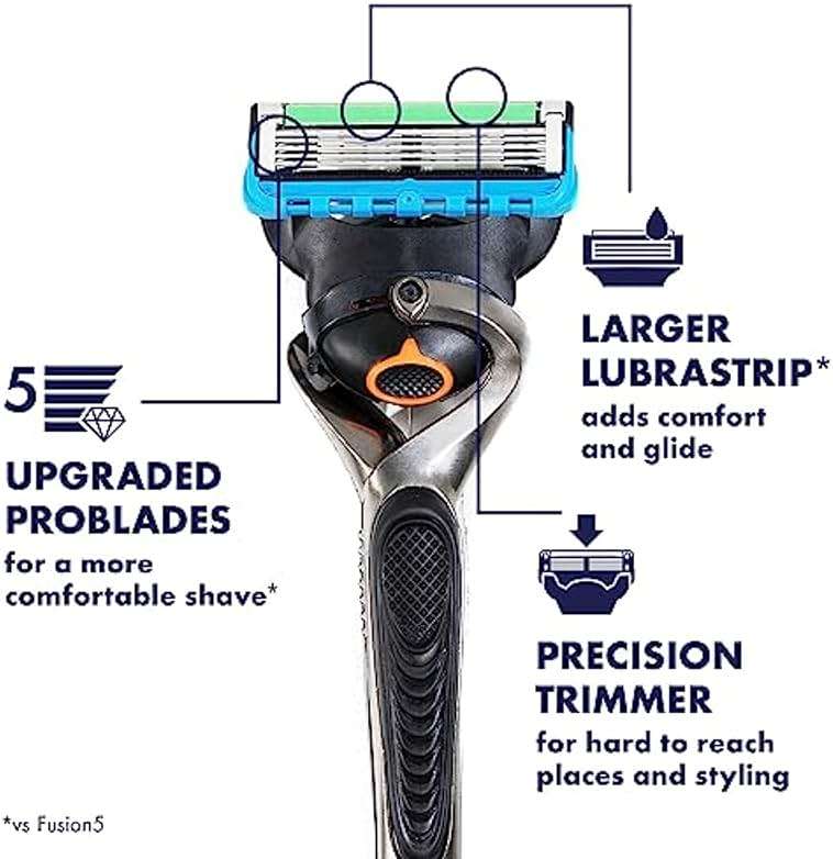 Gillette ProGlide Razor Refills for Men, 8 Razor Blade Refills - Image 2