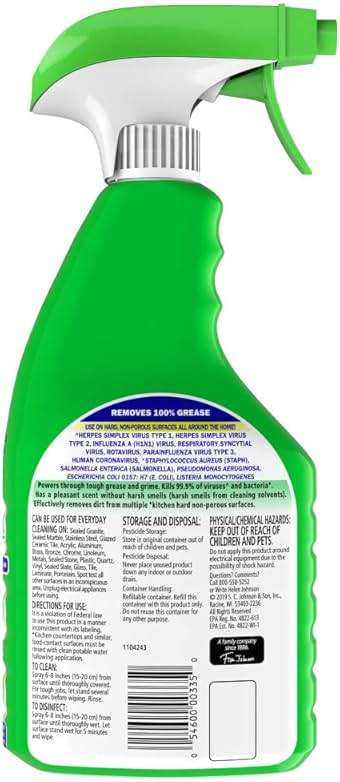 Fantastik All-Purpose Cleaner Trigger, Lemon Scent, 32 fl oz - Image 2