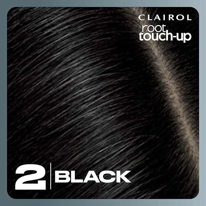Clairol Root Touch-Up by Nice'n Easy Permanent Hair Dye, 2 Black Hair Color | 100% Gray Coverage | Easy Brush Application | Matches Professional Salon Shades | Pack of 2 - Image 10