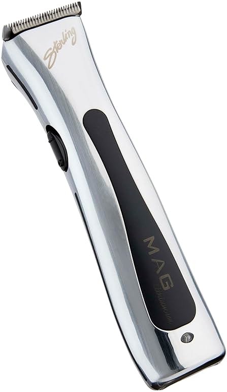 Wahl Professional Sterling Mag Cordless Trimmer, Lithium Ion, Quick-Detach Blade, 120 Minute Run Time, Includes Charging Stand - Product Image