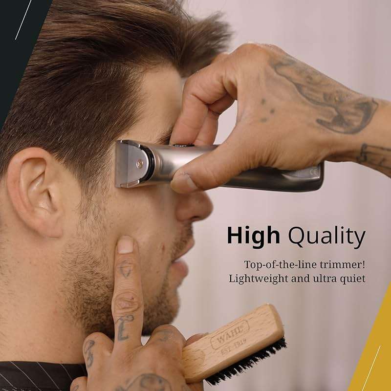 Wahl Professional Sterling Mag Cordless Trimmer, Lithium Ion, Quick-Detach Blade, 120 Minute Run Time, Includes Charging Stand - Image 4
