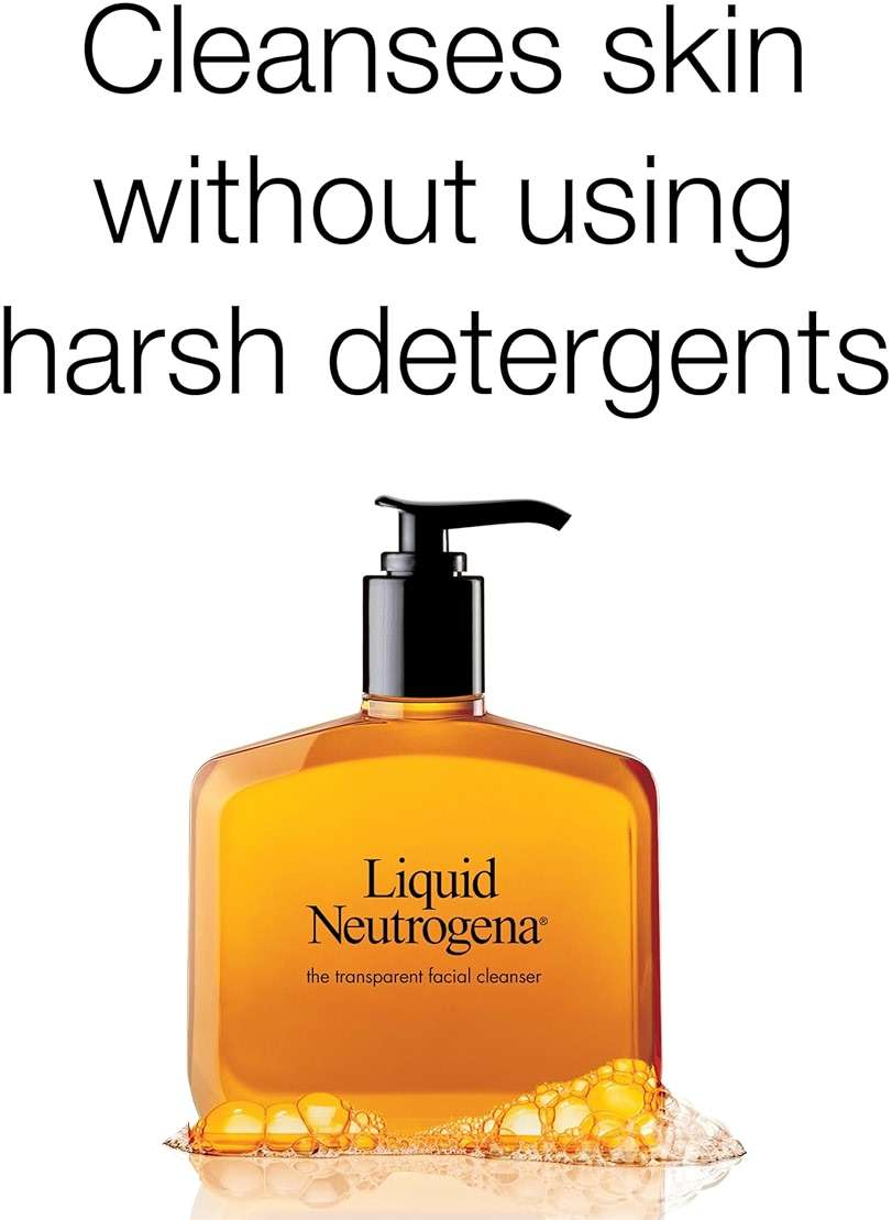 Neutrogena Liquid Gentle Foaming Face Wash with Glycerin, Oil-Free & Hypoallergenic Skin Care Cleanser, Fragrance-Free Moisturizing Facial Cleanser for Daily Use, 8 fl. oz - Image 5
