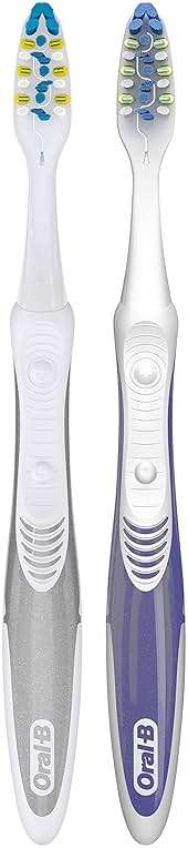 Oral-B 3D White Pulsar, Battery electric toothbrushes, 2 count SOFT toothbrush pack, removes stains, whitens teeth, travel essentials tooth brush - Image 8