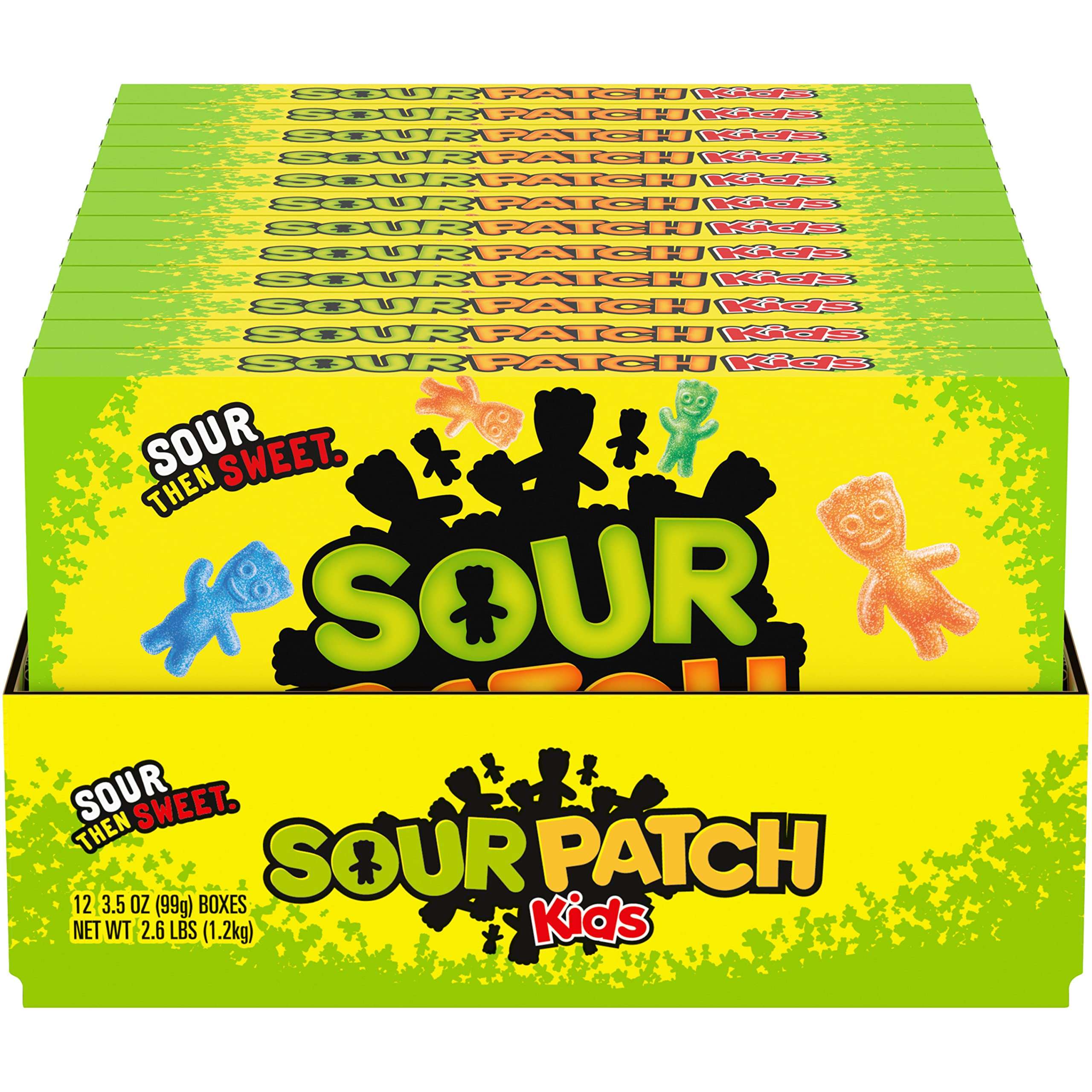 SOUR PATCH KIDS Soft & Chewy Candy, Bulk Candy, 12 - 3.5 oz Boxes - Image 1