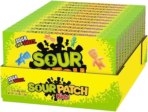 SOUR PATCH KIDS Soft & Chewy Candy, Bulk Candy, 12 - 3.5 oz Boxes - Image 12